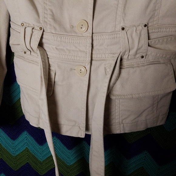 Tommy Hilfiger Khaki Trench Coat size M - Picture 5 of 8